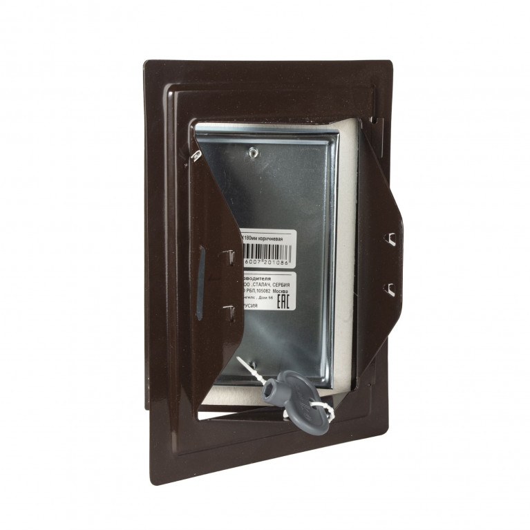 Сhimney door - cleaning door - maintenance hatch 160x280mm brown plasticized
